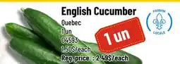Mayrand Green or Color Pepper English Cucumber offer