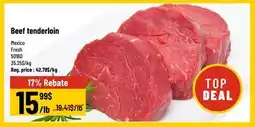 Mayrand Beef tenderloin offer