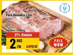 Mayrand Pork Boneless Loin Chop offer