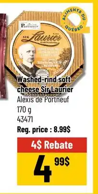 Mayrand Washed-rind soft cheese Sir Laurier offer