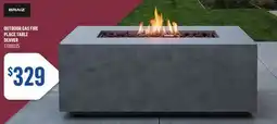 Canac Outdoor Gas Fireplace Table offer
