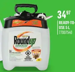 Canac RoundUp Advanced Herbicide Glyphosate-Free offer