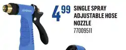Canac Single Spray Adjustable Hose Nozzle offer