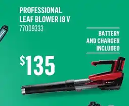 Canac Professional Leaf Blower 18V offer