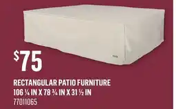 Canac Rectangular Patio Furniture Cover offer