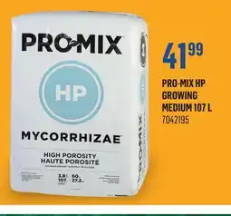 Canac Pro-Mix HP Growing Medium 107L offer