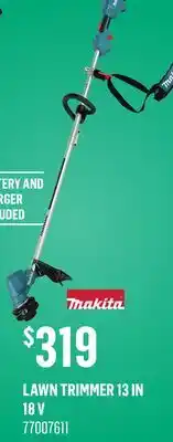 Canac Lawn Trimmer 13in 18V offer