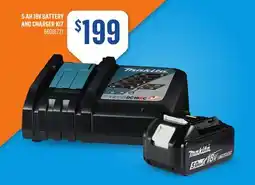 Canac 5Ah 18V Battery and Charger Kit offer