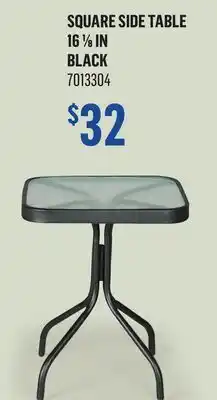 Canac Square Side Table 161/8in offer