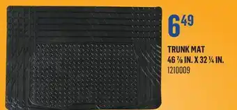 Canac Trunk Mat offer