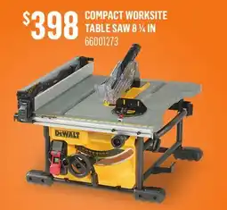 Canac Compact Worksite Table Saw81/4in offer