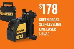 Canac Green Cross Self-Leveling Line Laser offer
