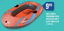 Canac Inflatable Swimming Pool Mattress Raft Elite 1000, 61 in offer