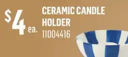Canac Ceramic candle holder offer