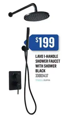 Canac Lavo 1-Handle Shower Faucet with Shower offer
