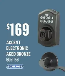 Canac Accent Electronic Front Door Lock offer
