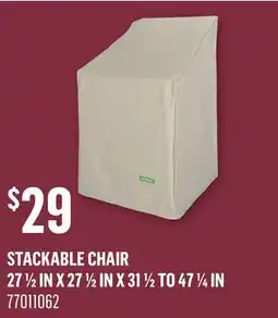 Canac Stackable Chair Cover offer