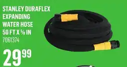 Canac STANLEY Duraflex Expanding Water Hose 50ftx5/8in offer
