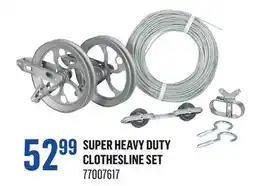 Canac Super Heavy Duty Clothesline Set offer
