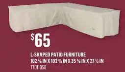 Canac L-Shaped Patio Furniture Cover offer