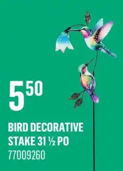 Canac Bird Decorative Stake 31 1/2 po offer