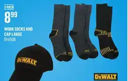 Canac Work Socks and Cap Large offer