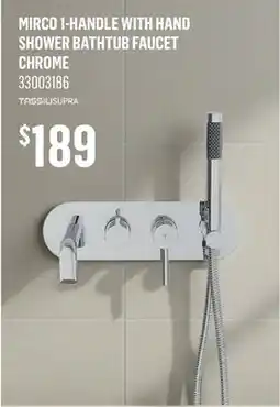 Canac Mirco 1-Handle with Hand Shower Bathtub Faucet Chrome offer