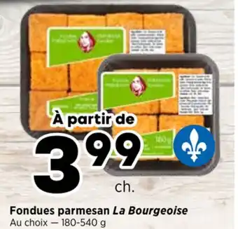 Val-Mont Fondues parmesan La Bourgeoise offer