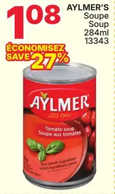 Rossy AYLMER'S Soup offer