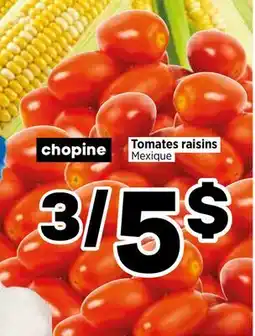 Val-Mont Tomates raisins offer