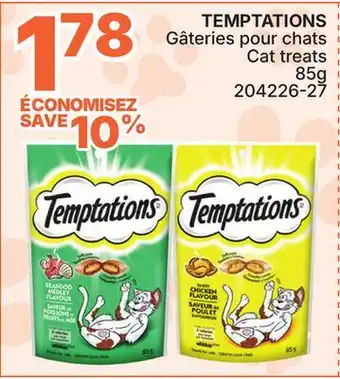 Rossy TEMPTATIONS Cat treats offer