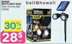 Rossy Bell + Howell BIONIC SPOTLIGHT DUO Solar security light offer