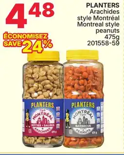 Rossy PLANTERS Arachides style Montréal Montreal style peanuts offer