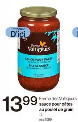 Avril sauce pour pâtes au poulet de grain offer