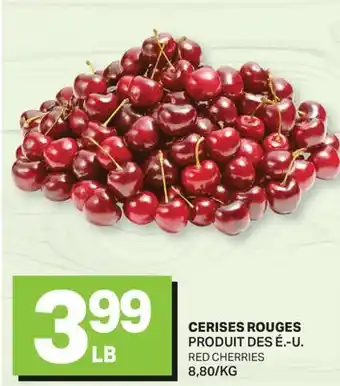 L'Intermarché CERISES ROUGES | RED CHERRIES offer