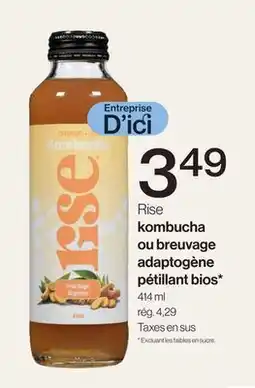 Avril kombucha ou breuvage adaptogène pétillant bios offer