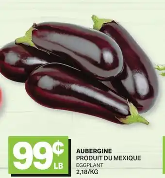 L'Intermarché AUBERGINE | EGGPLANT offer