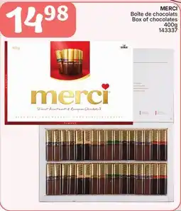 Rossy MERCI Box of chocolates offer