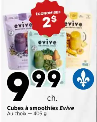 Val-Mont Cubes à smoothies Evive offer