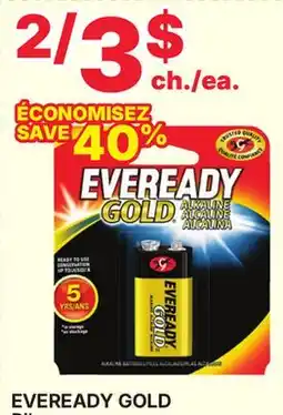 Rossy EVEREADY GOLD Piles Batteries offer