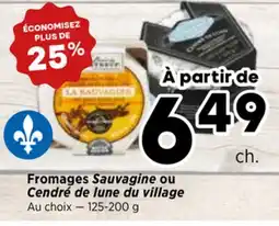 Val-Mont Fromages Sauvagine ou Cendré de lune du village offer