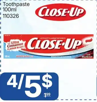Rossy Close-up Toothpaste offer