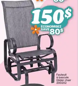 Rossy Glider chair offer