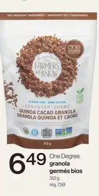 Avril granola germés bios offer