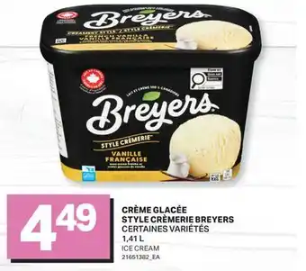 L'Intermarché CRÈME GLACÉE STYLE CRÈMERIE | ICE CREAM offer