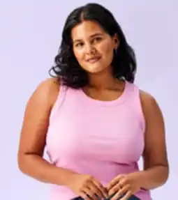 Walmart High-neck ribbed tank offer