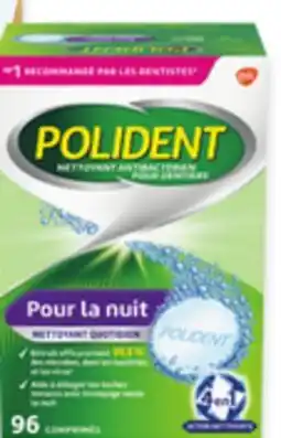 Walmart Polident overnight or retainer cleanser 96s offer