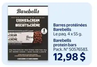 Walmart Barebells protein bars offer