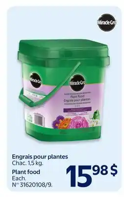 Walmart Miracle-Gro Plant food offer