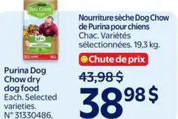Walmart Purina Dog Chow dry dog offer